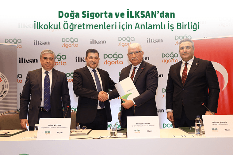 Doğa Sigorta ve İLKSAN'dan İlkokul Öğretmenleri İçin Anlamlı İş Birliği