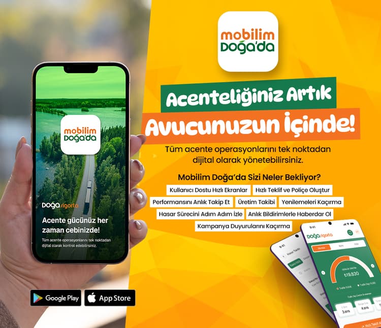Mobilim Doğa Uygulaması - Acentelik Avucunuzda
