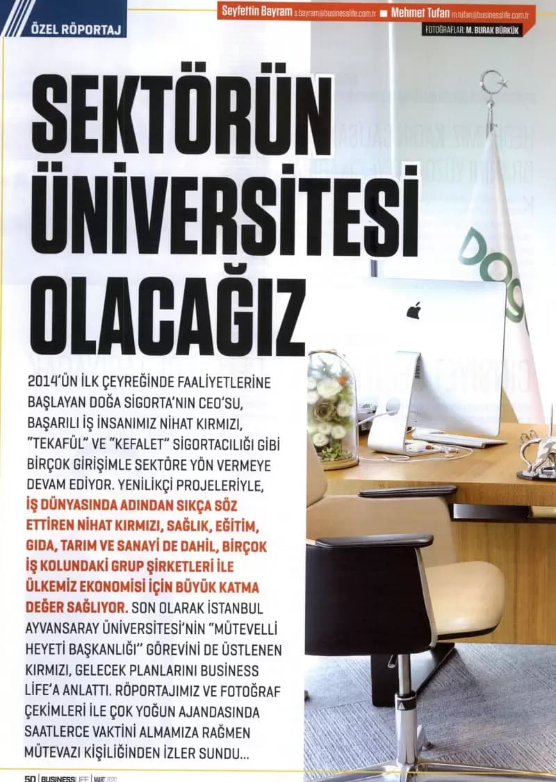 Sektörün Üniversitesi Olacağız Görsel